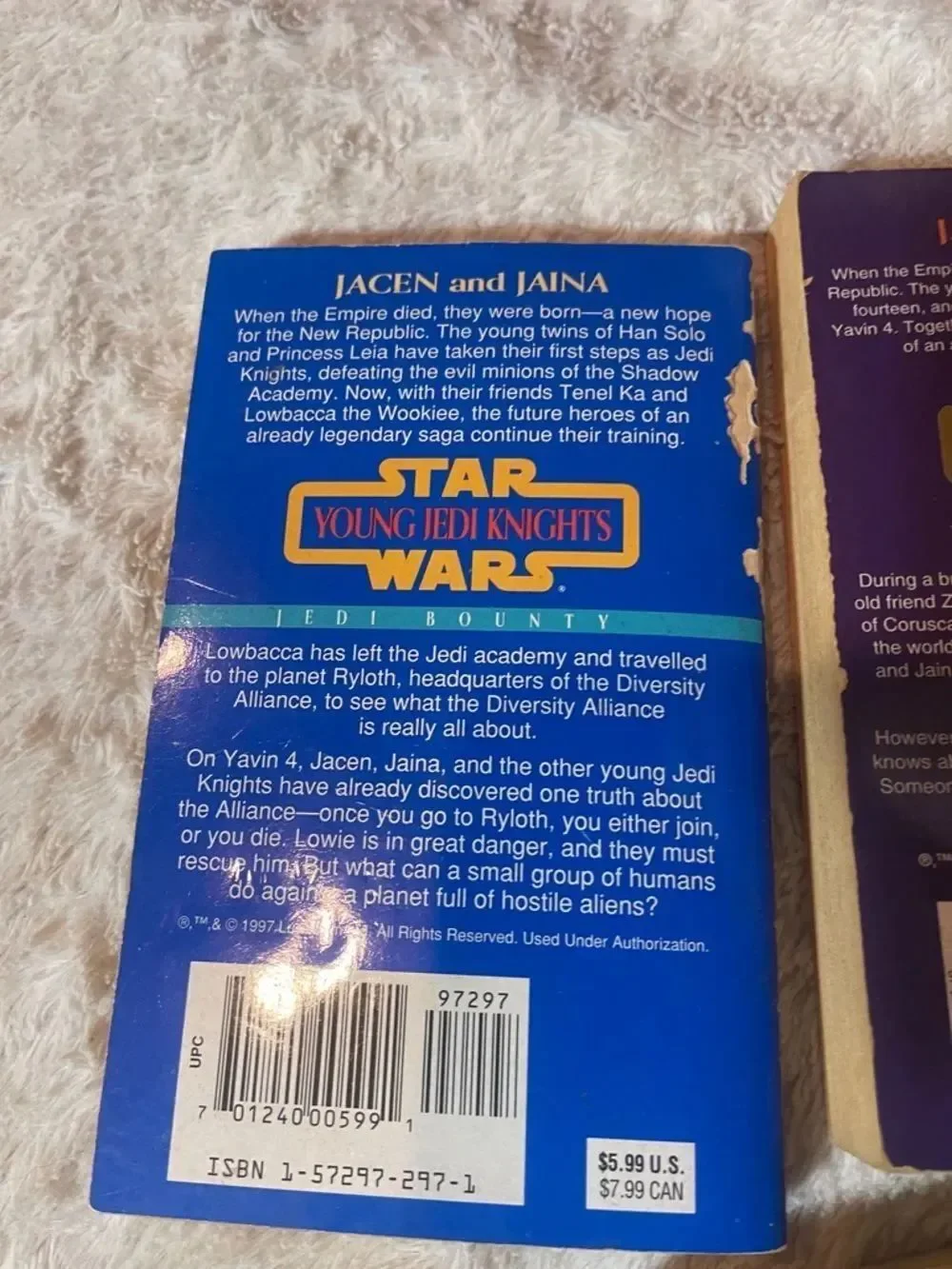 Star Wars Young Jedi Knights Paperback Book
